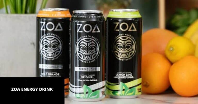 ZOA Energy Drink Price, Ingredients and Full Details