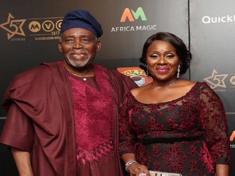 Joke Silva and Olu Jacobs