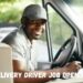 Delivery driver job opening