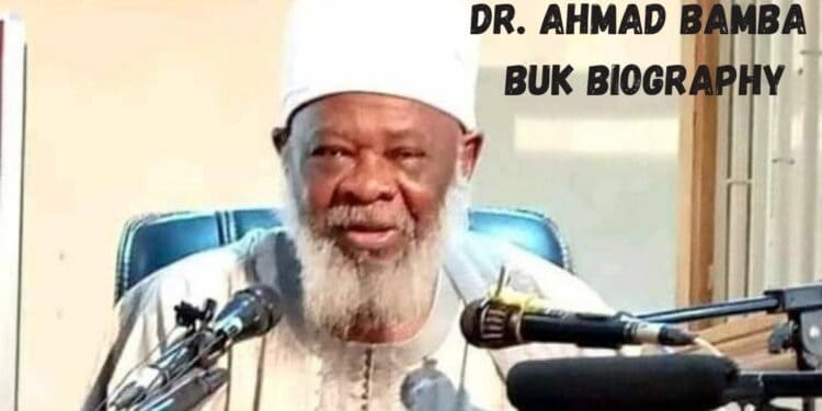 Dr. Ahmad Bamba BUK Biography