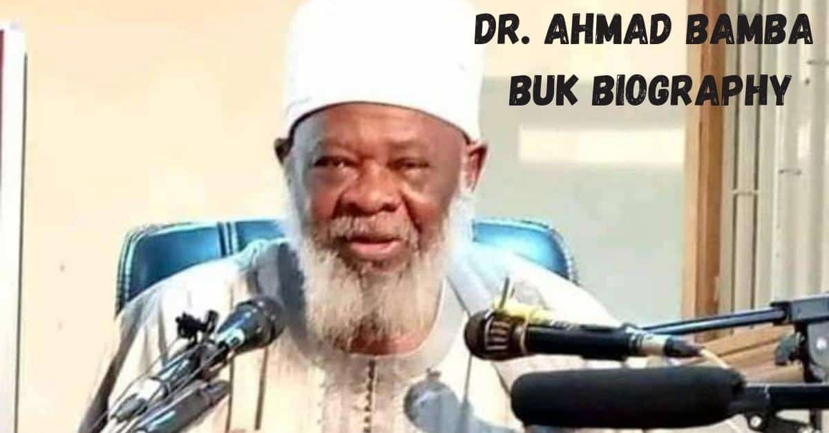 Dr. Ahmad Bamba BUK Biography