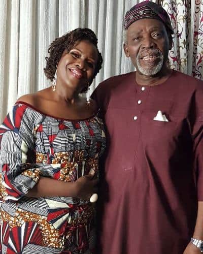 Olu Jacobs and Joke Silva