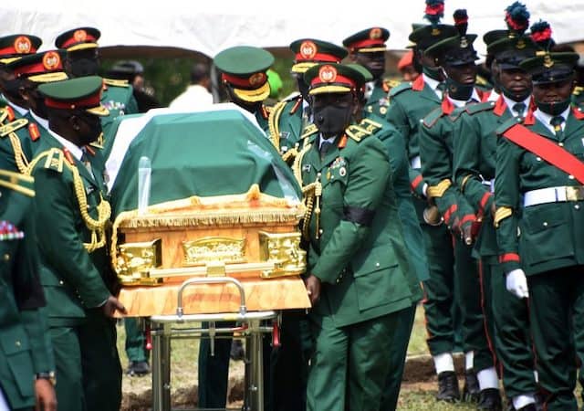 Major General Ibrahim Attahiru Burial