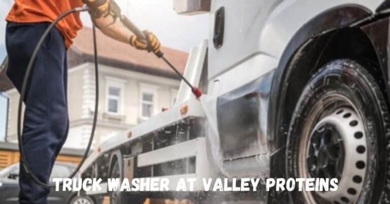 Truck Washer Job Opening at Valley Proteins USA