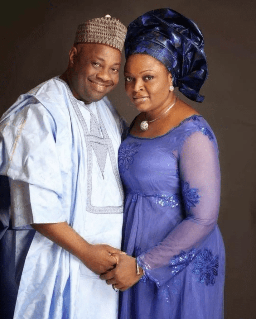 Dele Momodu and wife