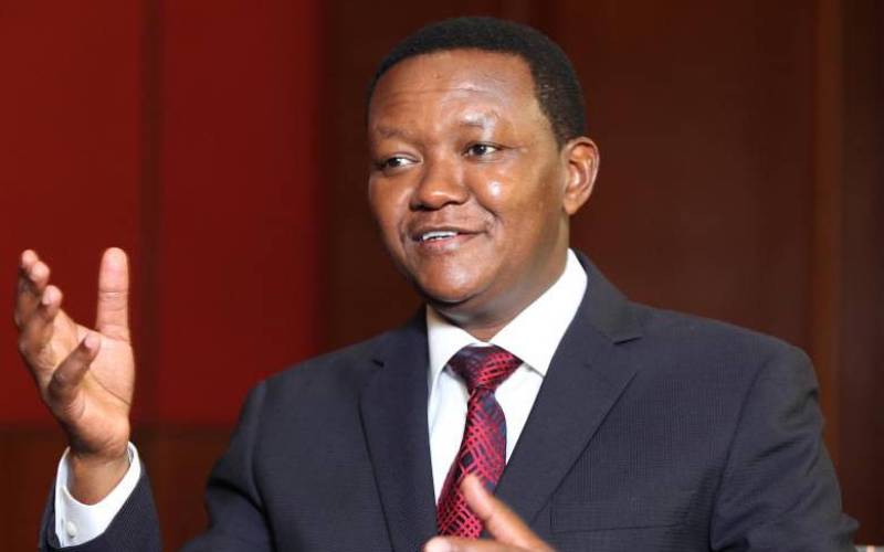 Governor Alfred Mutua