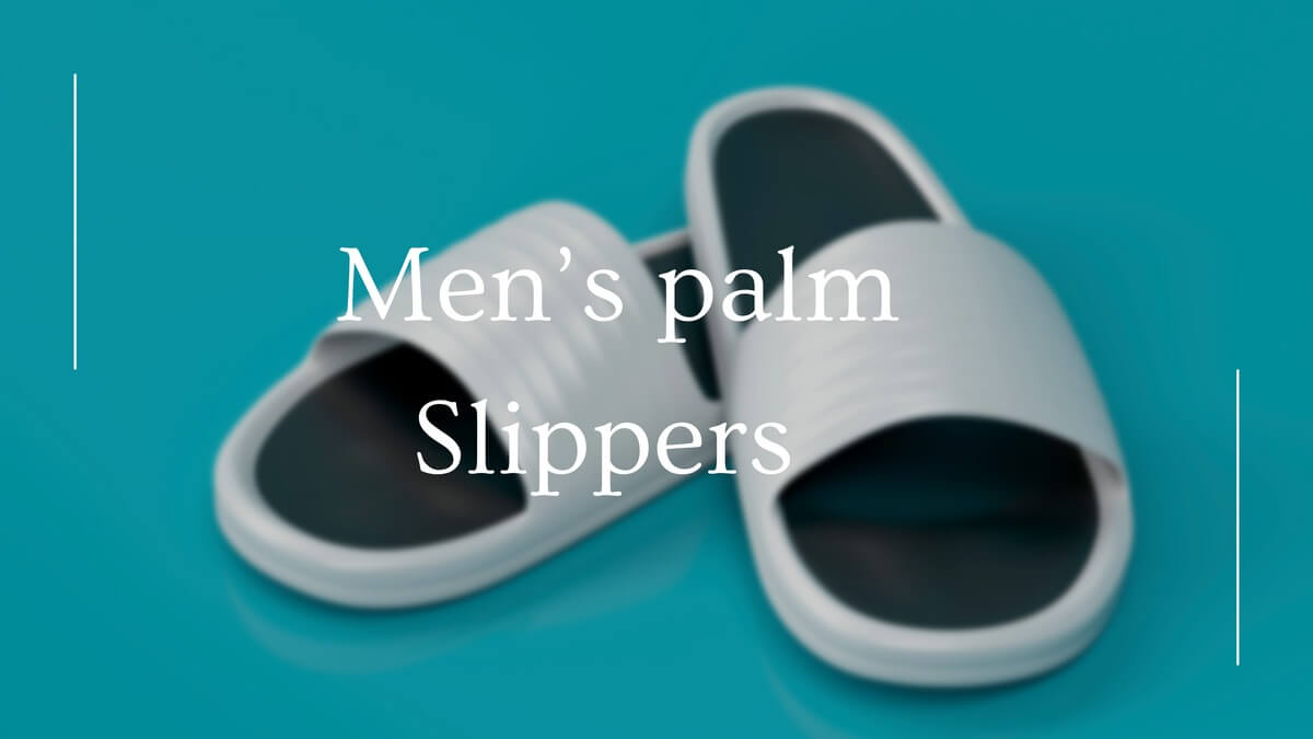 Men's Palm Slippers